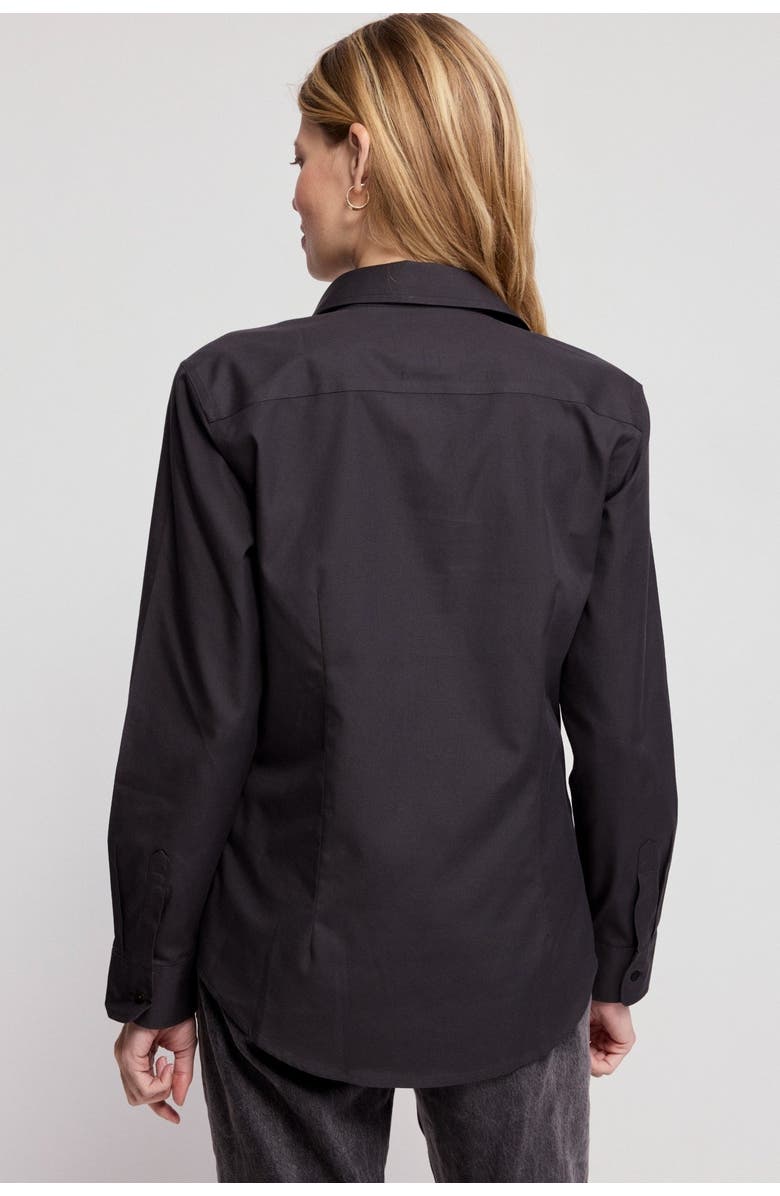 The Shirt by Rochelle Behrens The Jet Set Icon Shirt, Alternate, color, Black/Black