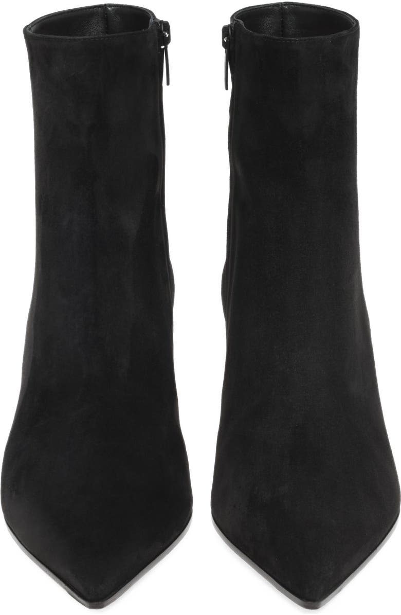 Gianvito Rossi Keinna Bootie 55 Booties, Alternate, color, Black Suede