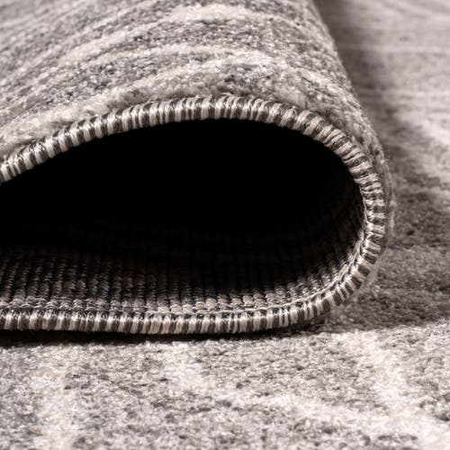 Jonathan Y Rih Moroccan Style Diamond Area Rug In Gray/ivory