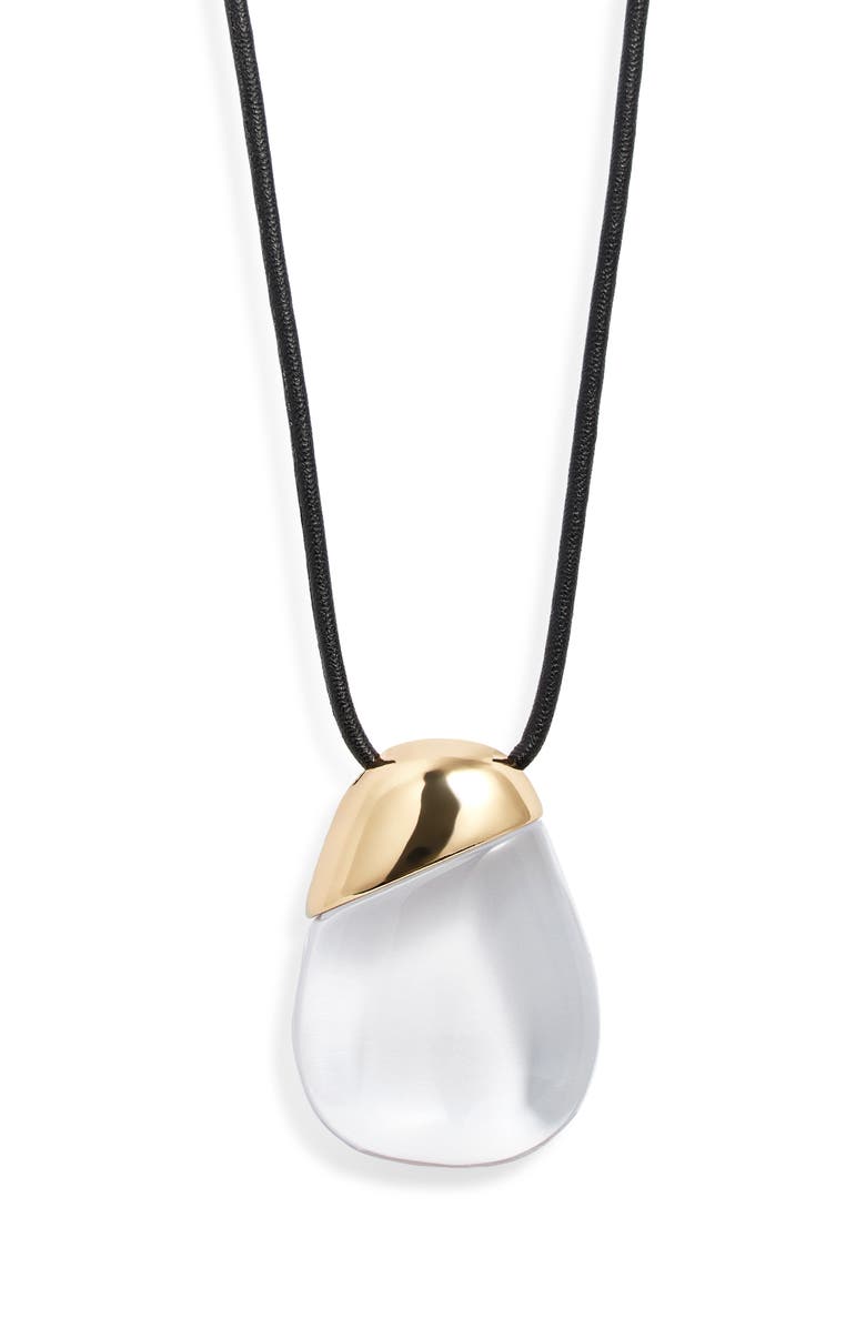 Open Edit Cord Pendant Necklace, Main, color,