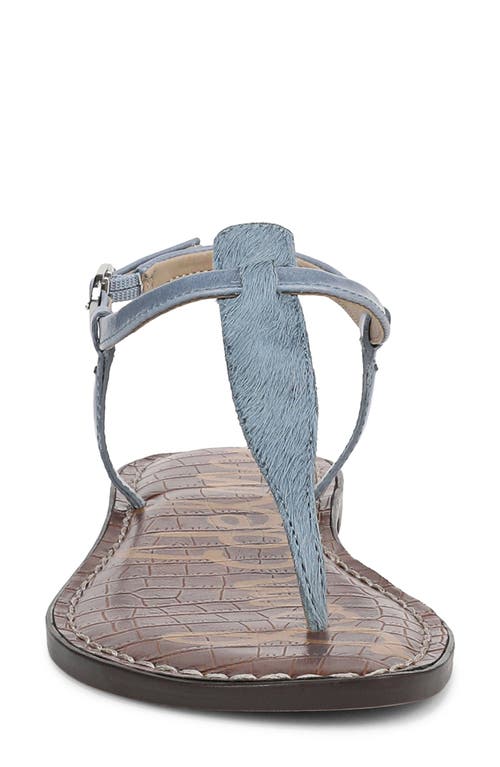 Sam Edelman Gigi Thong Sandal Blue Breeze Brahma In Blue Breeze New