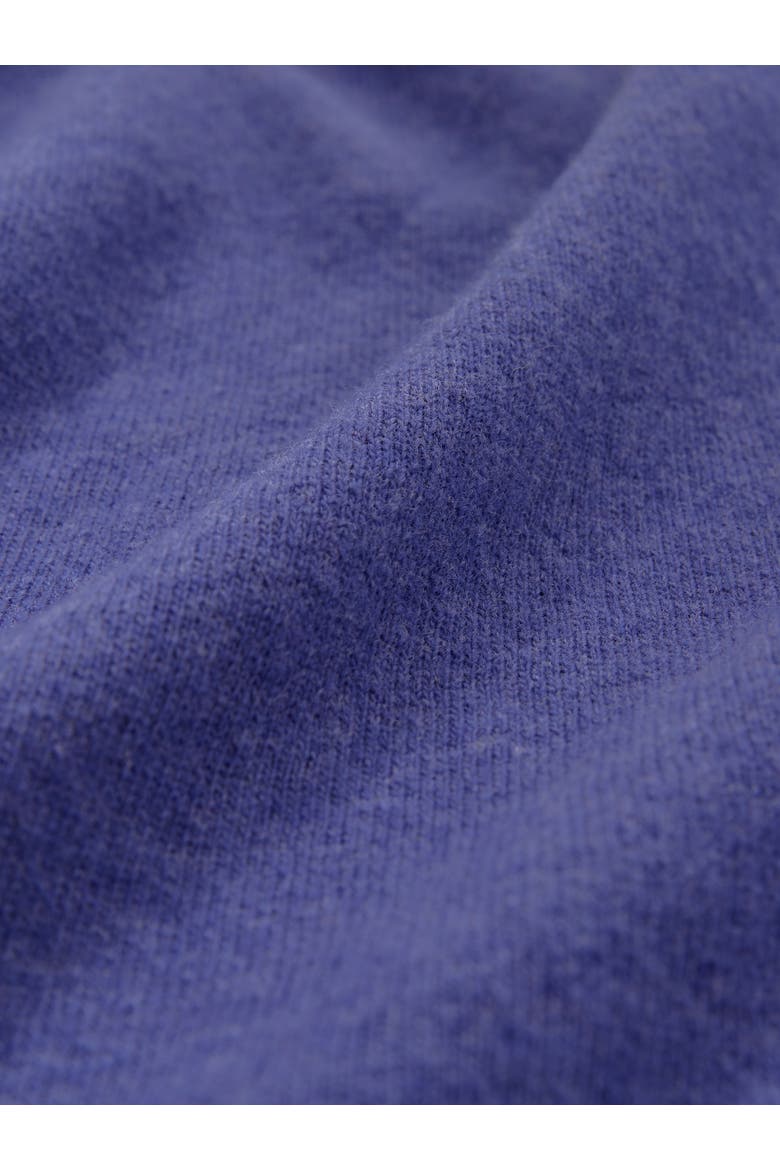 Geelong Wool Slouch V-Neck Sweater, Alternate, color, INDIGO