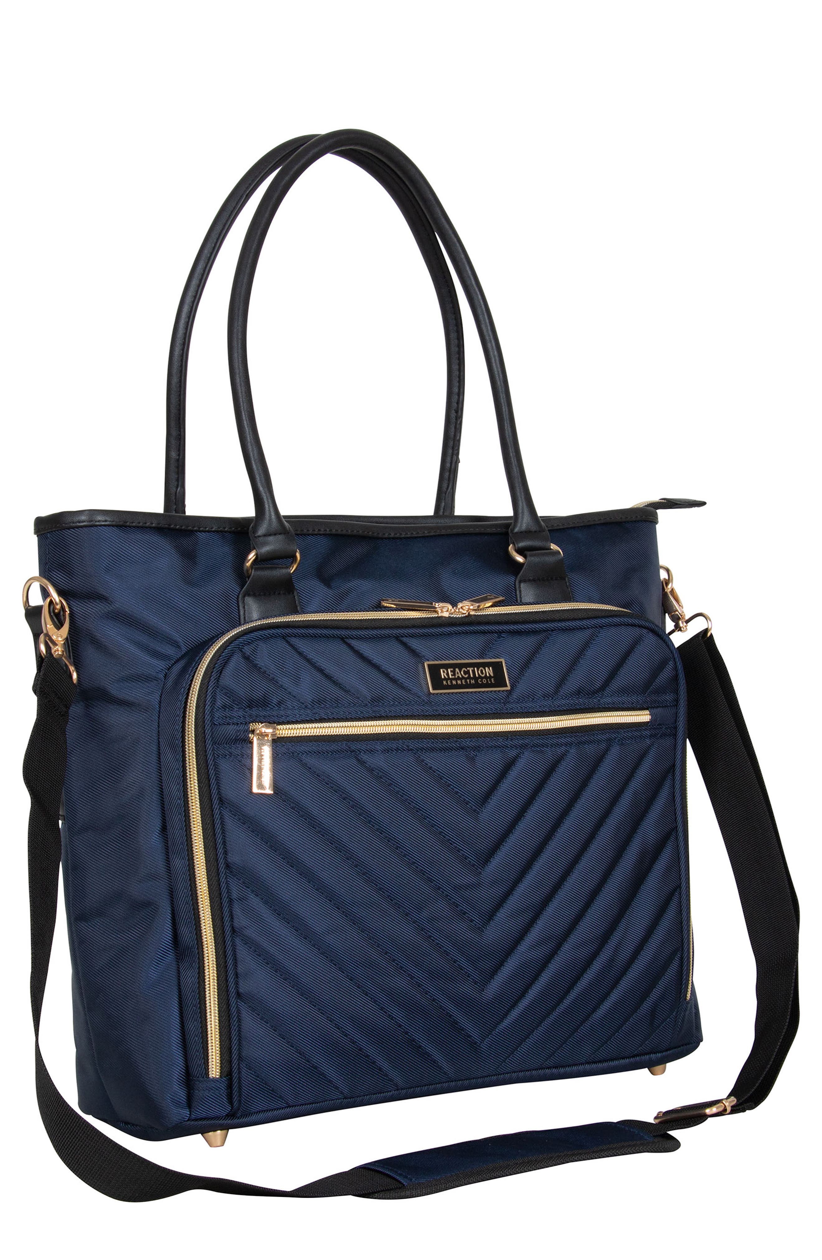 Kenneth Cole Reaction Chelsea Chevron Quilted Tote Bag