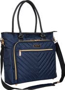 Kenneth Cole Reaction Chelsea Chevron Quilted Tote Bag