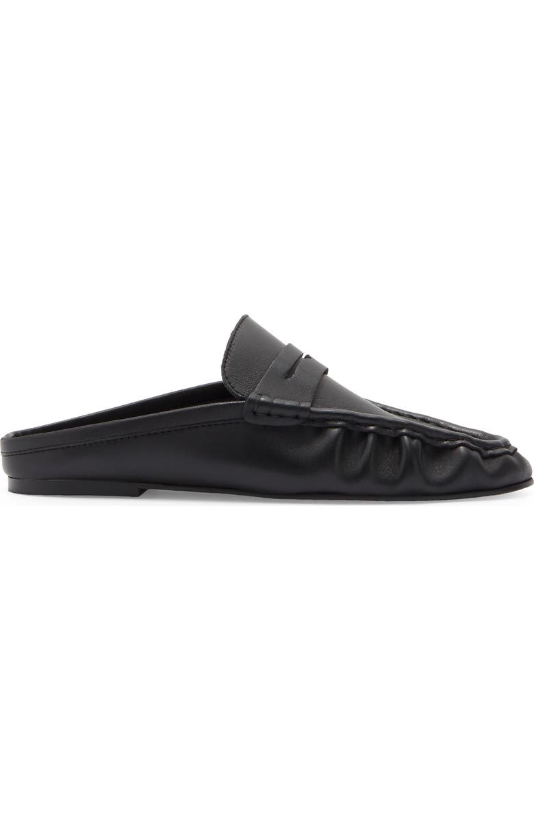 Steve Madden Rafe Loafer Mule, Alternate, color, Black Leather