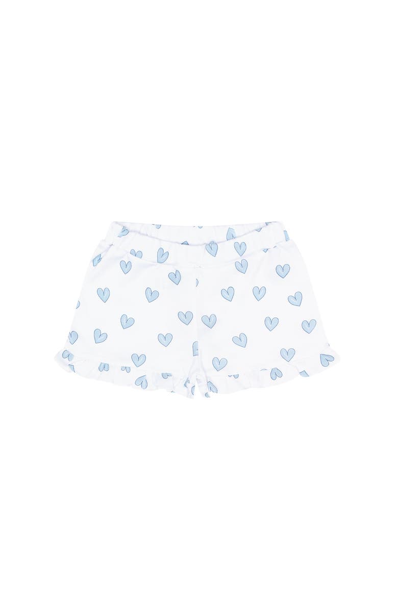 Nellapima Blue Heart Short Set - Toddler & Little Kid, Alternate, color, Blue