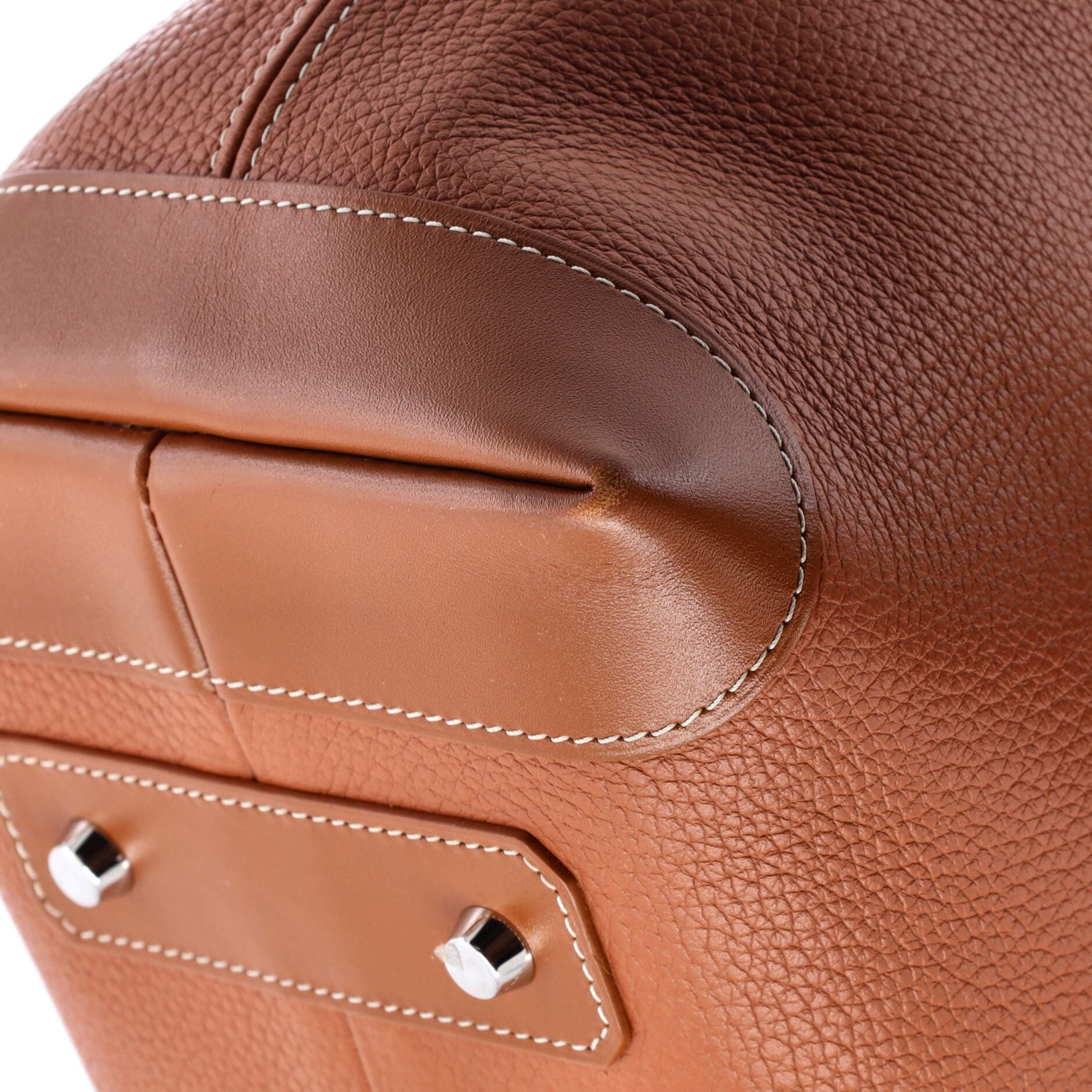 Pre-Owned Goyard Bellechasse Bag Leather PM, Alternate, color, 