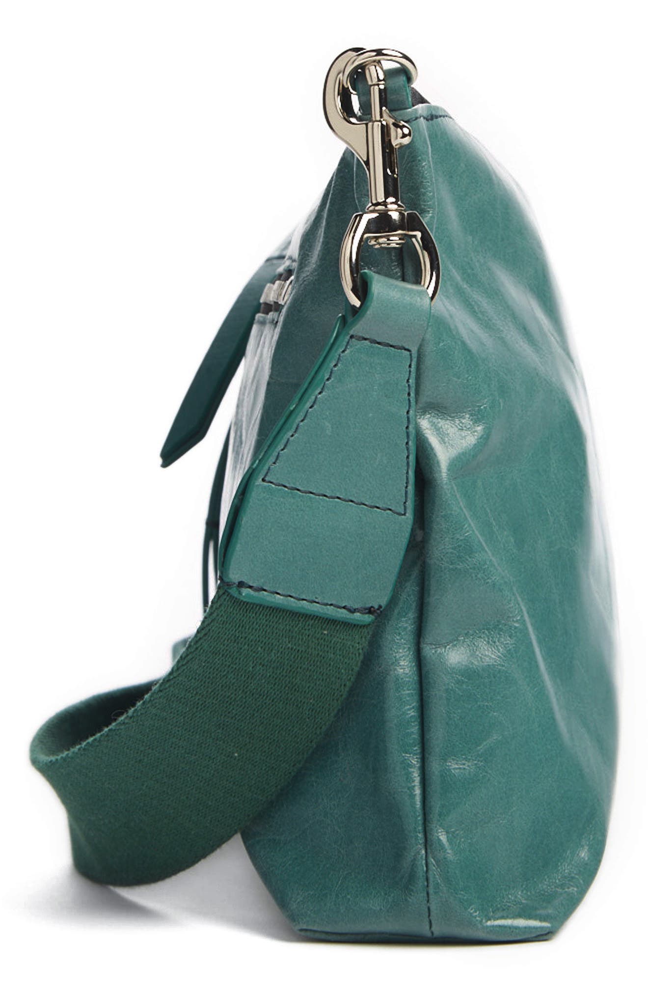 Isabel Marant Nessah Leather Crossbody Bag, Alternate, color, 