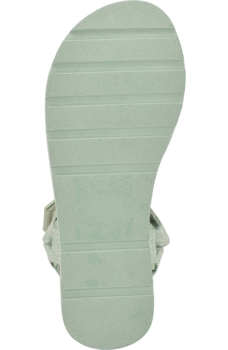 GUESS Avin Platform Sandal, Alternate, color, Light Green