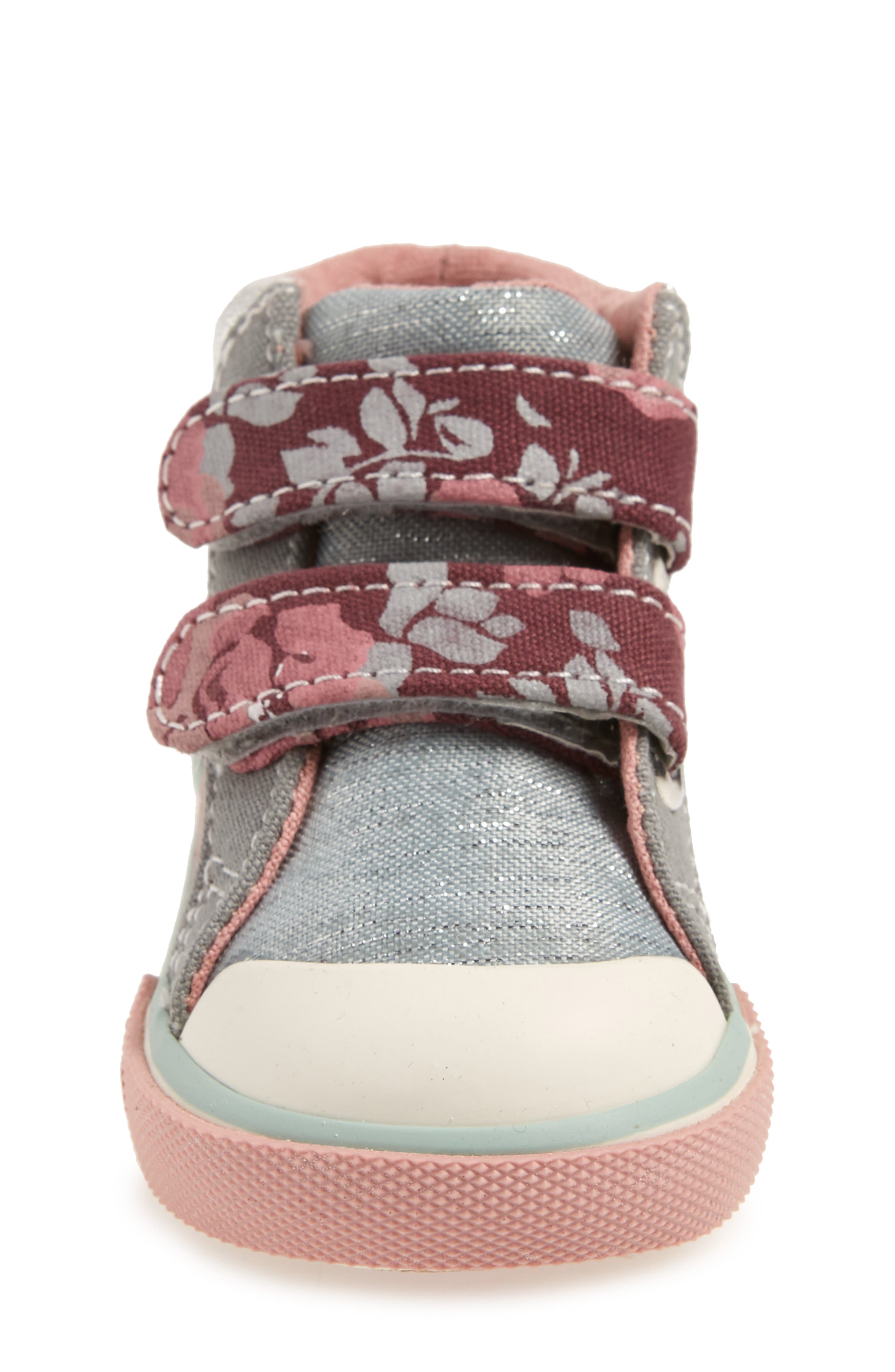 Kya Sneaker, Alternate, color, MINT FLORAL