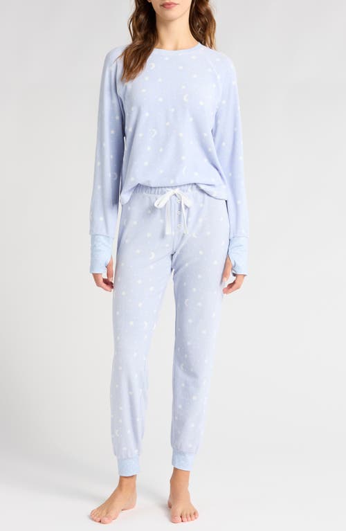 PJ Salvage Velour Pajamas in Peri 