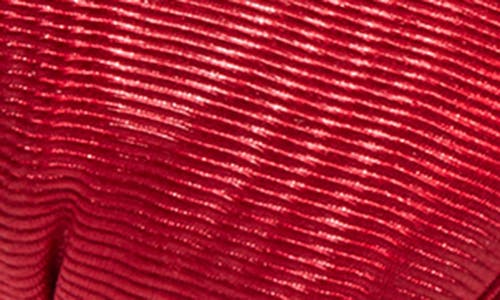 Lele Sadoughi Knotted Moire Headband In Red
