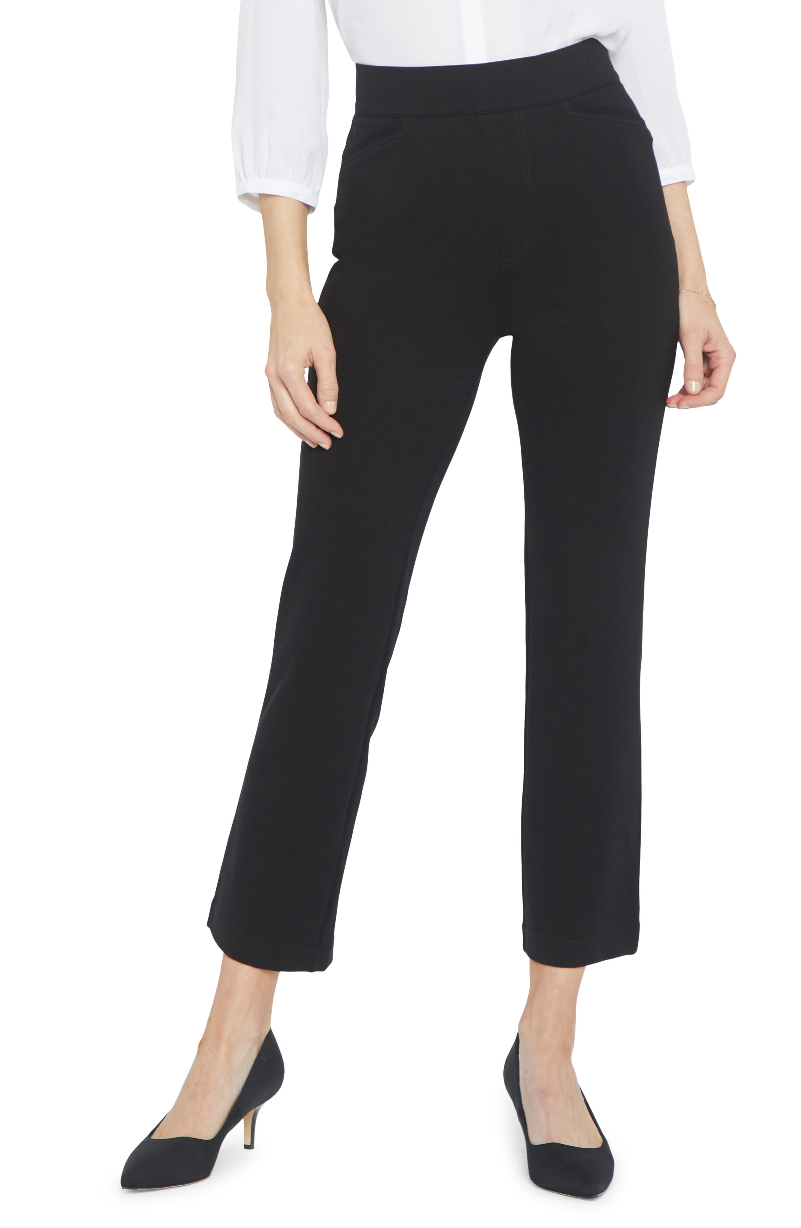 Crop Straight Leg Pants