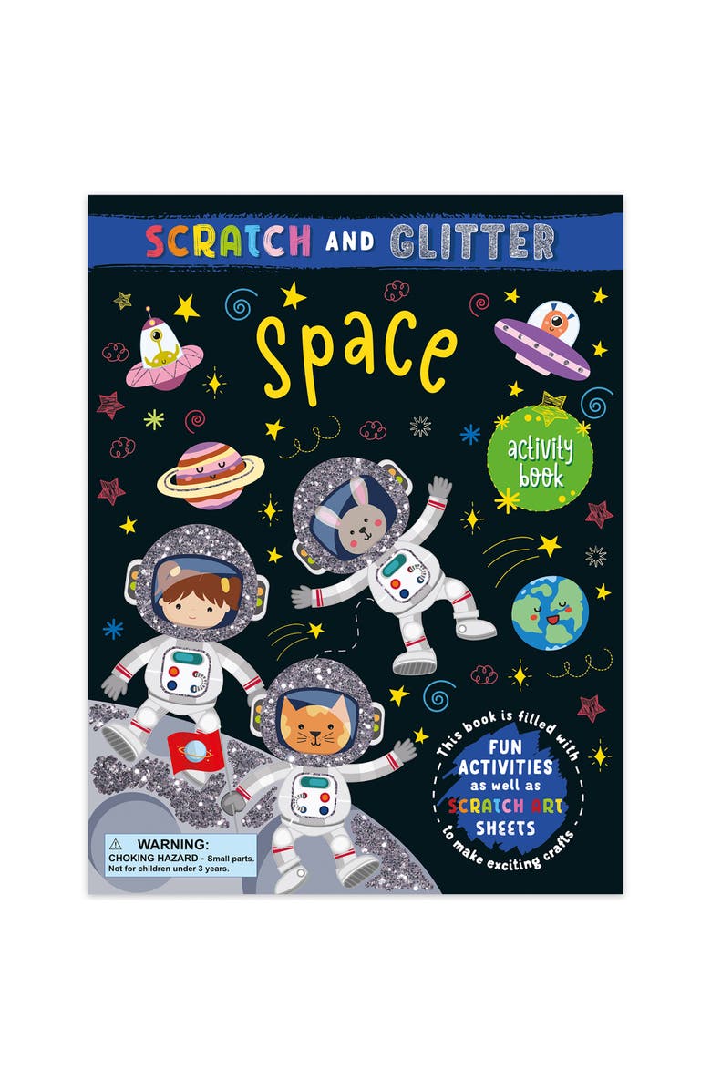 book 'n' app pApplishing house Scratch & Glitter Activity Book, Main, color, Multicolored