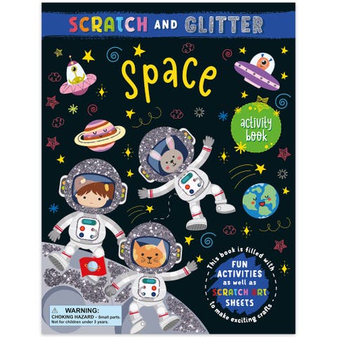Scratch & Glitter Activity Book