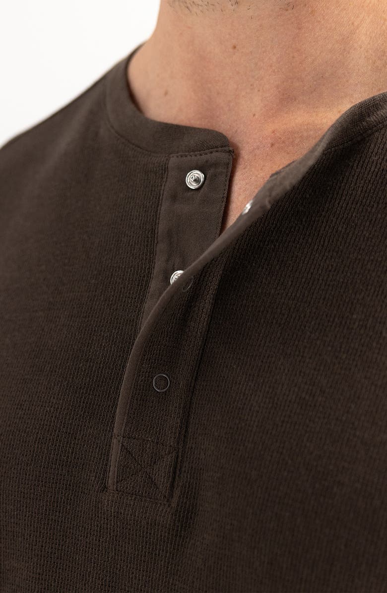 Devil-Dog Dungarees Cotton Waffle Knit Henley, Alternate, color, 