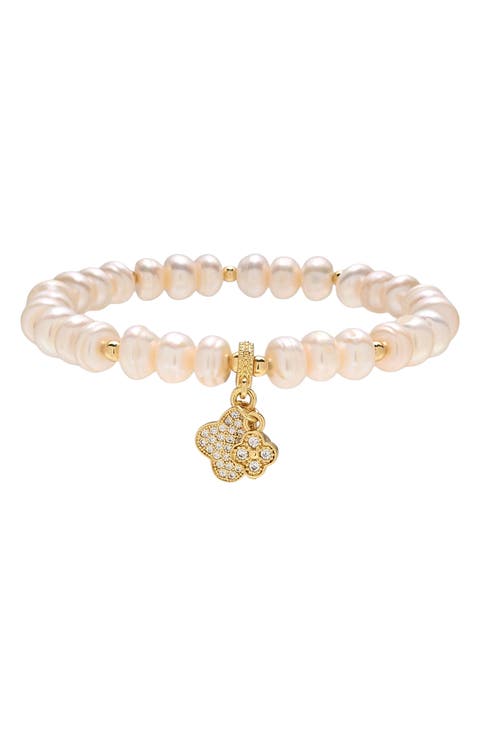 Rosalie Freshwater Pearl Stretch Bracelet