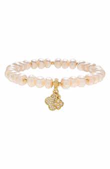 Rosalie Freshwater Pearl Stretch Bracelet