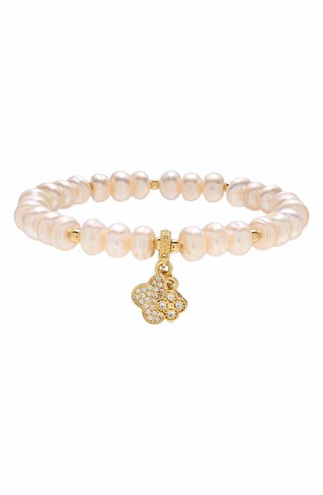 Rosalie Freshwater Pearl Stretch Bracelet