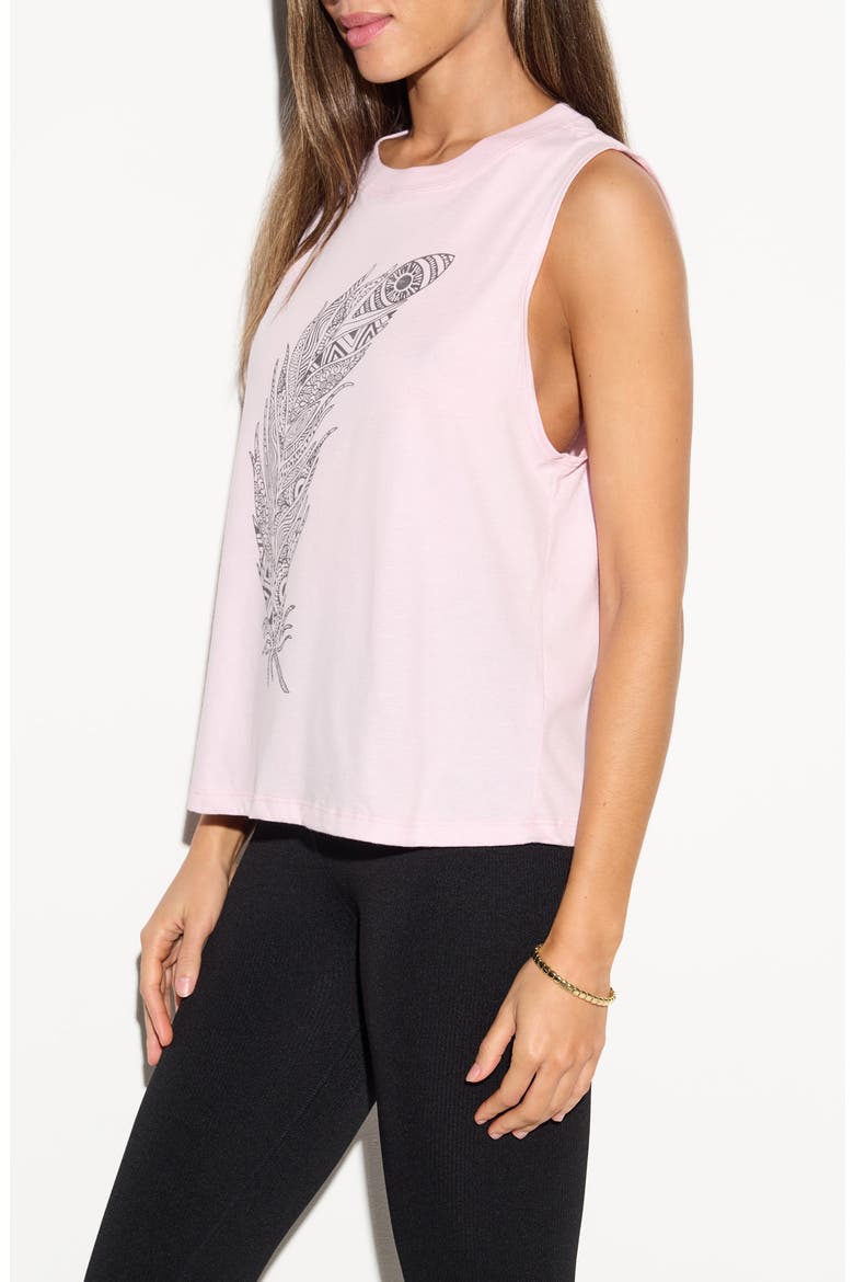Wild Plume Vibe Tank, Alternate, color, DUSTY ROSE