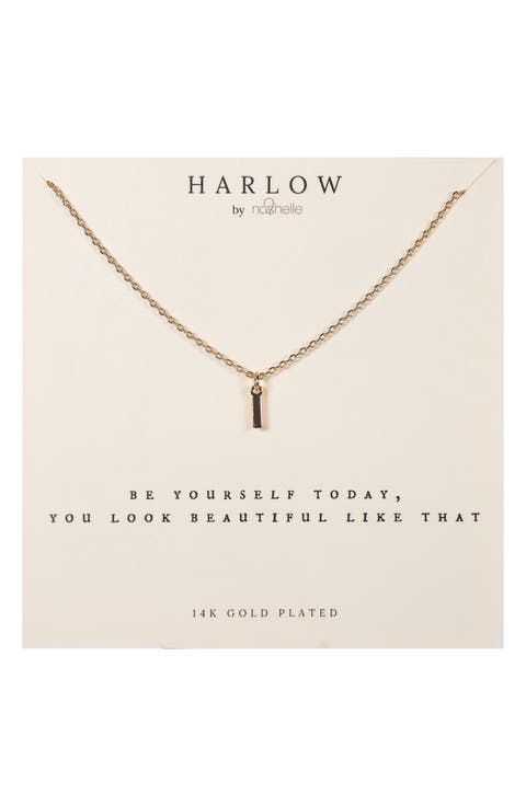 Initial Charm Necklace