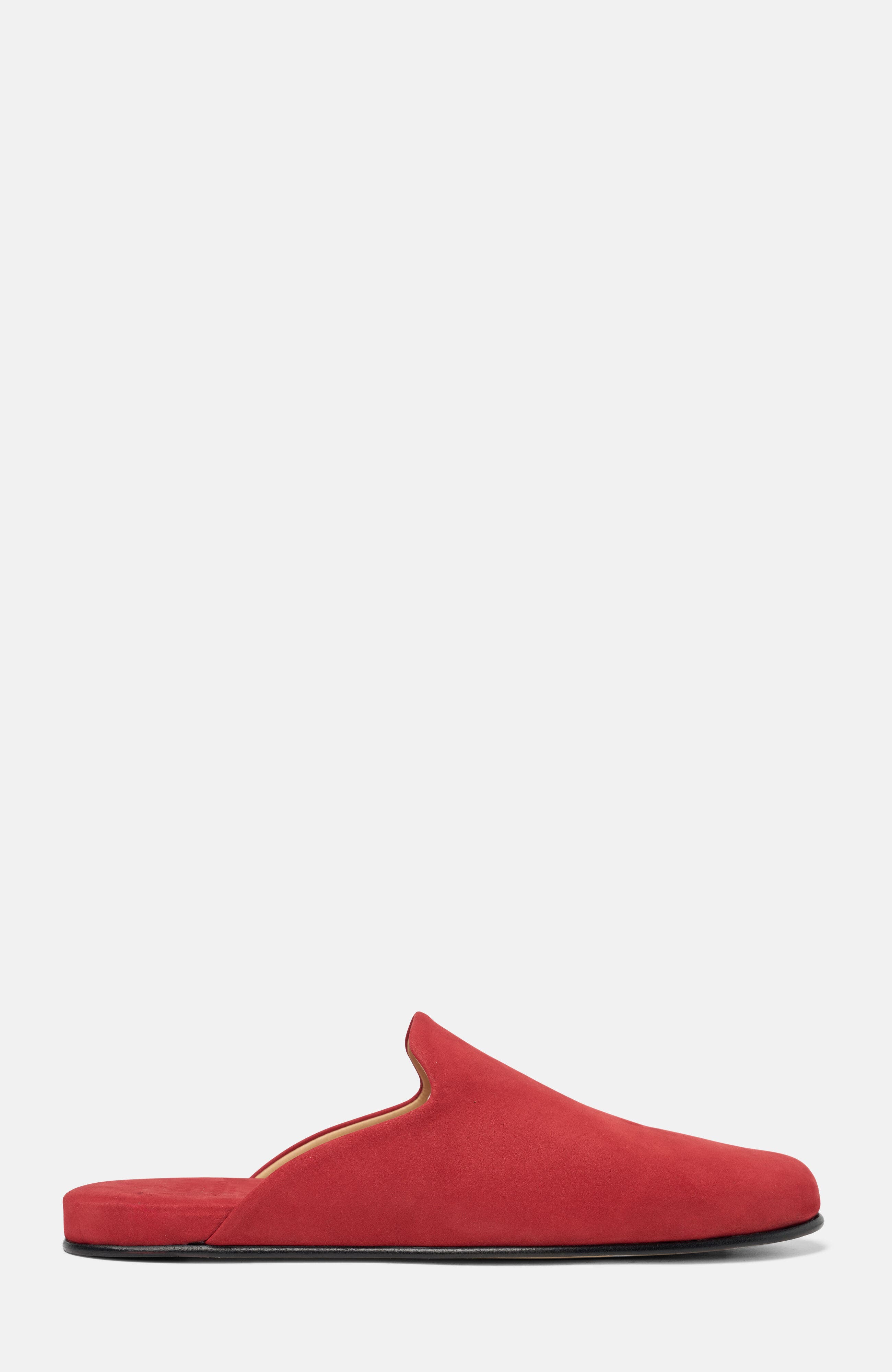 Atlas Slippers, Alternate, color, Red - Nubuck