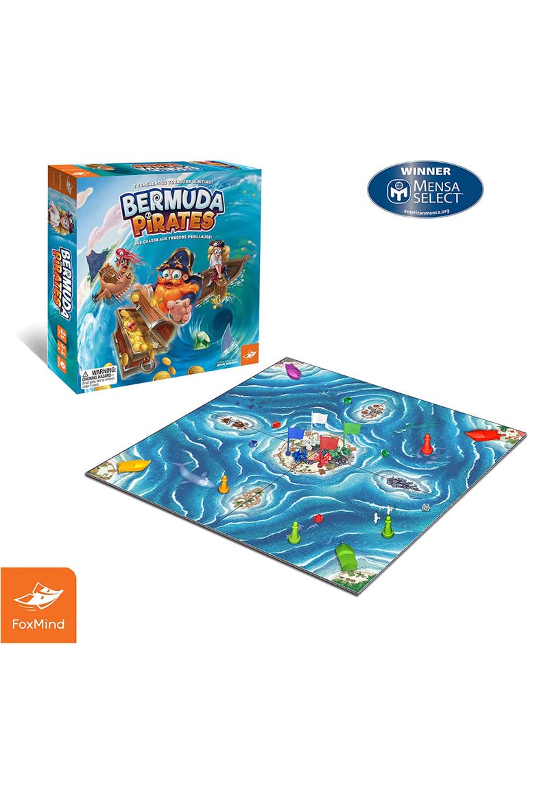 Bermuda Pirates Magnetic Board Game For Kids, Alternate, color, Multicolored
