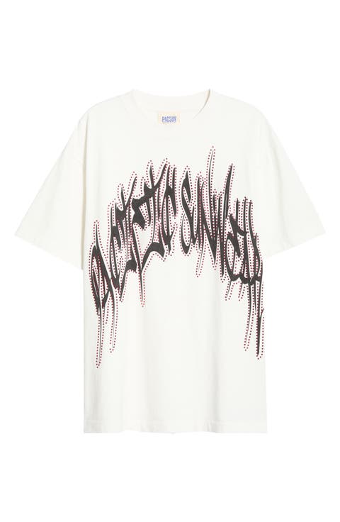 Handstyles Embellished Graphic T-Shirt