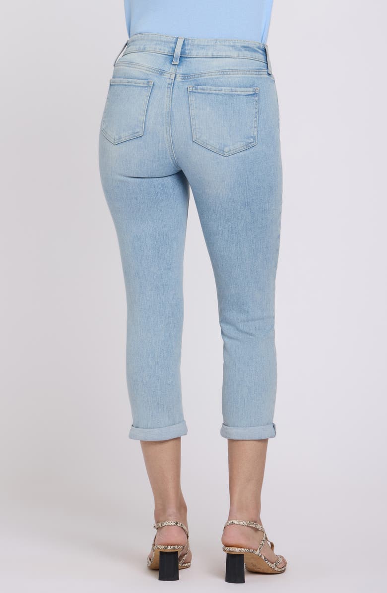 NYDJ Chloe Cuff Capri Jeans, Alternate, color, Keys View