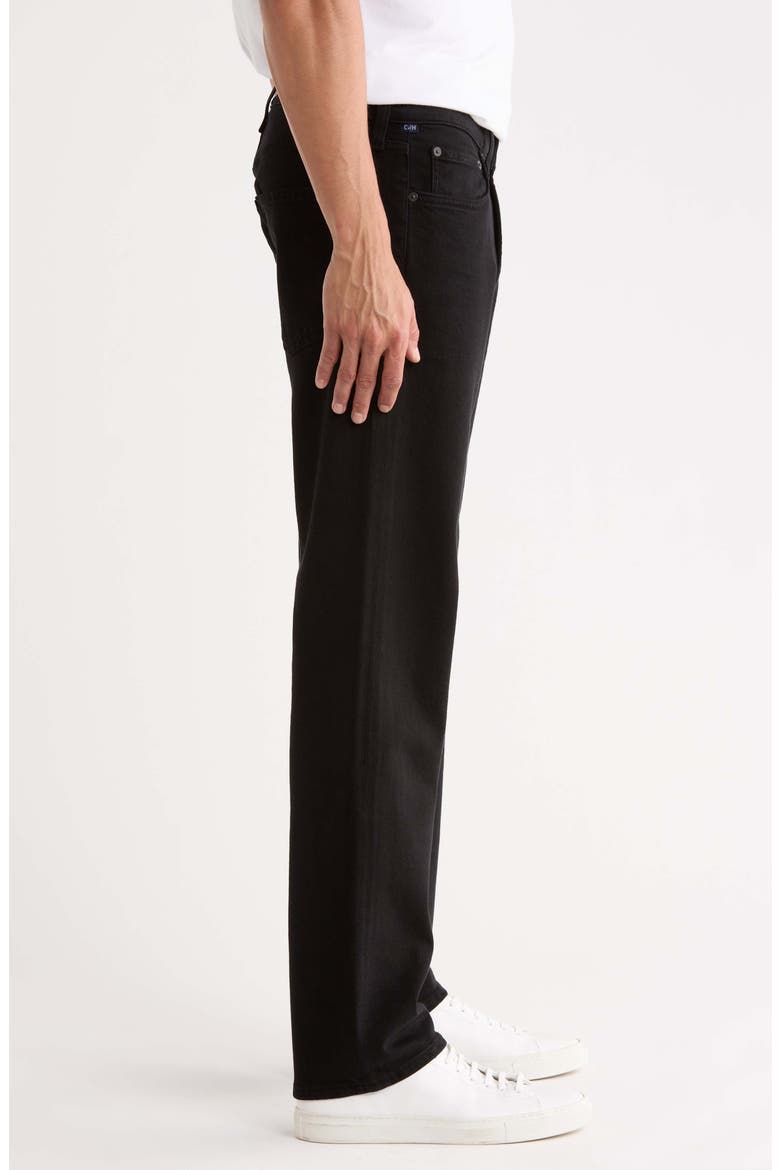 Elijah Relaxed Straight Jeans, Alternate, color, DOSAN BLACK