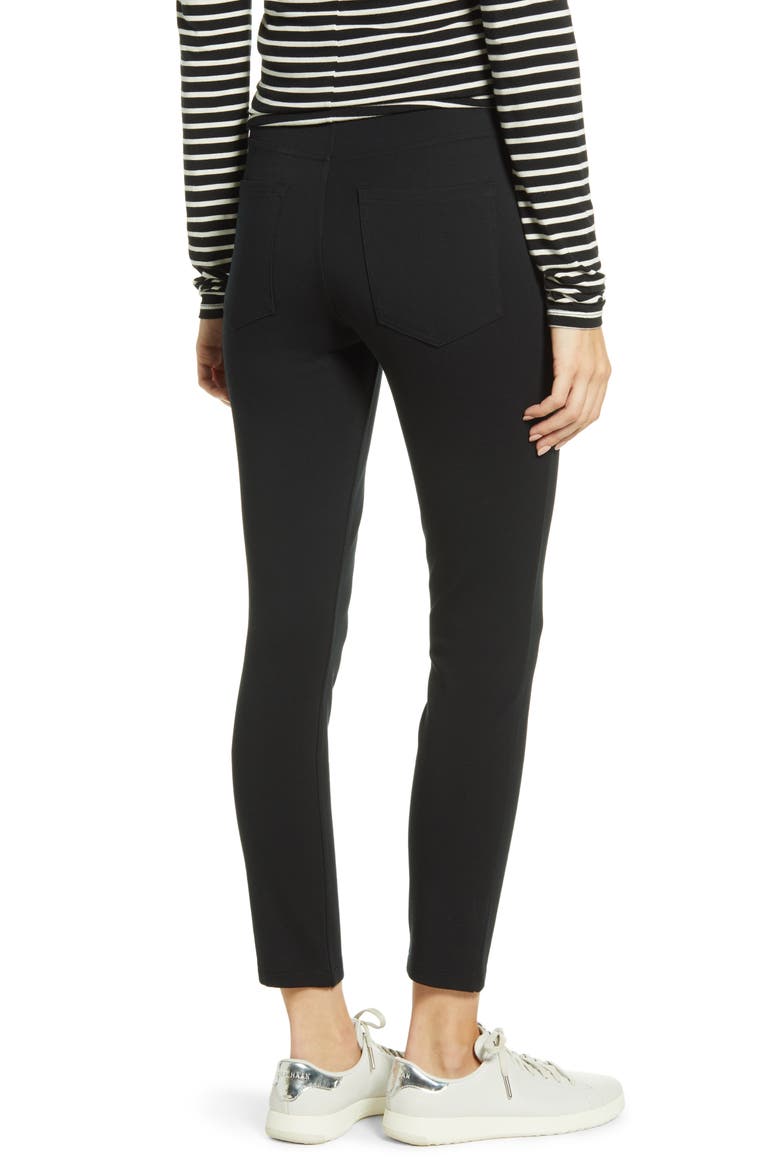 The Perfect Pants Four-Pocket Ankle Pants, Alternate, color, VERY BLACK