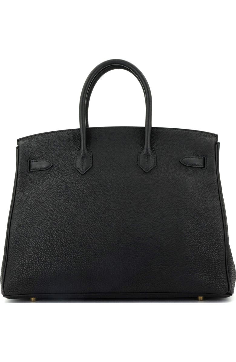 Pre-Owned Hermes Birkin Handbag Black Togo with Gold Hardware 35, Alternate, color,