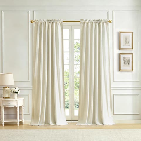 Imperial Faux Silk Window Curtain