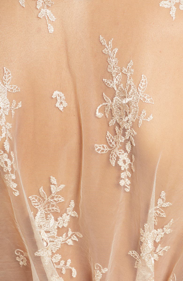 Rya Collection Darling Lace Wrap, Alternate, color, Champagne