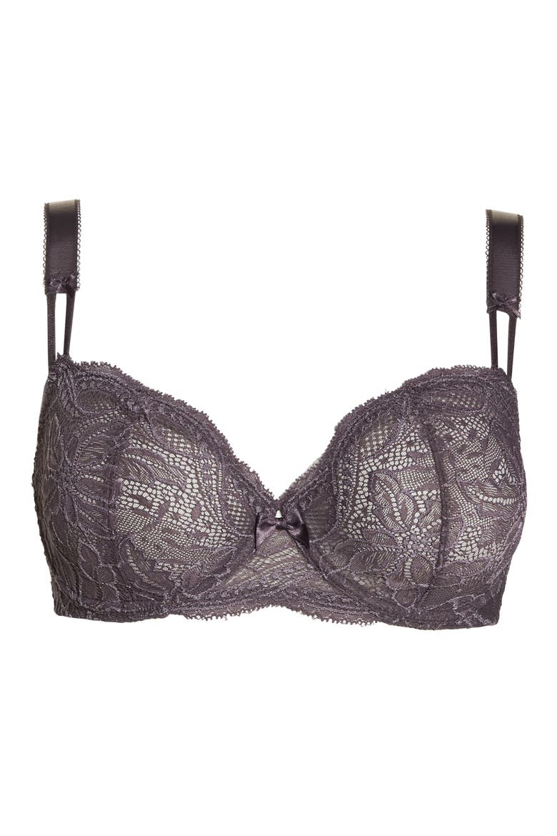 Eden Underwire Demi Bra, Alternate, color, DOVE GREY