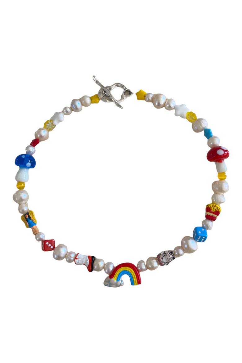 The Icon Necklace, Main, color, PEARL
