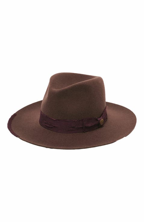 Delmar Distressed Felt Fedora