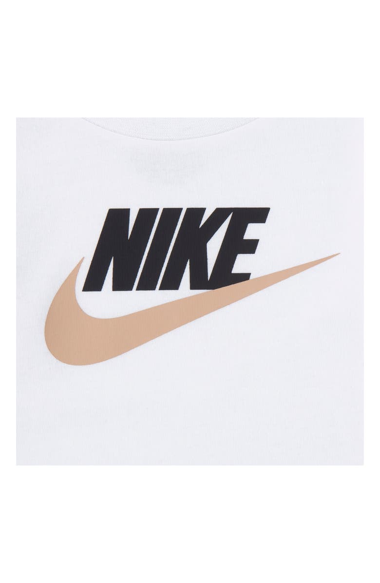 Nike Sportswear Club Long Sleeve T-Shirt, Fleece Vest & Joggers Set, Alternate, color, X0lhemp