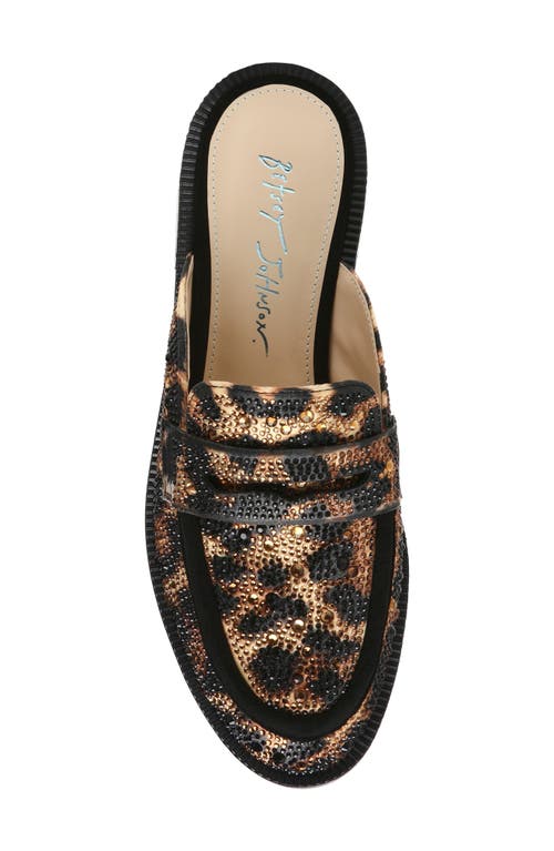 Betsey Johnson Liona Rhinestone Floral Mule In Multi