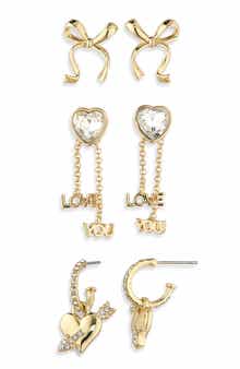 BaubleBar Share the Love 3-Pack Earrings Set