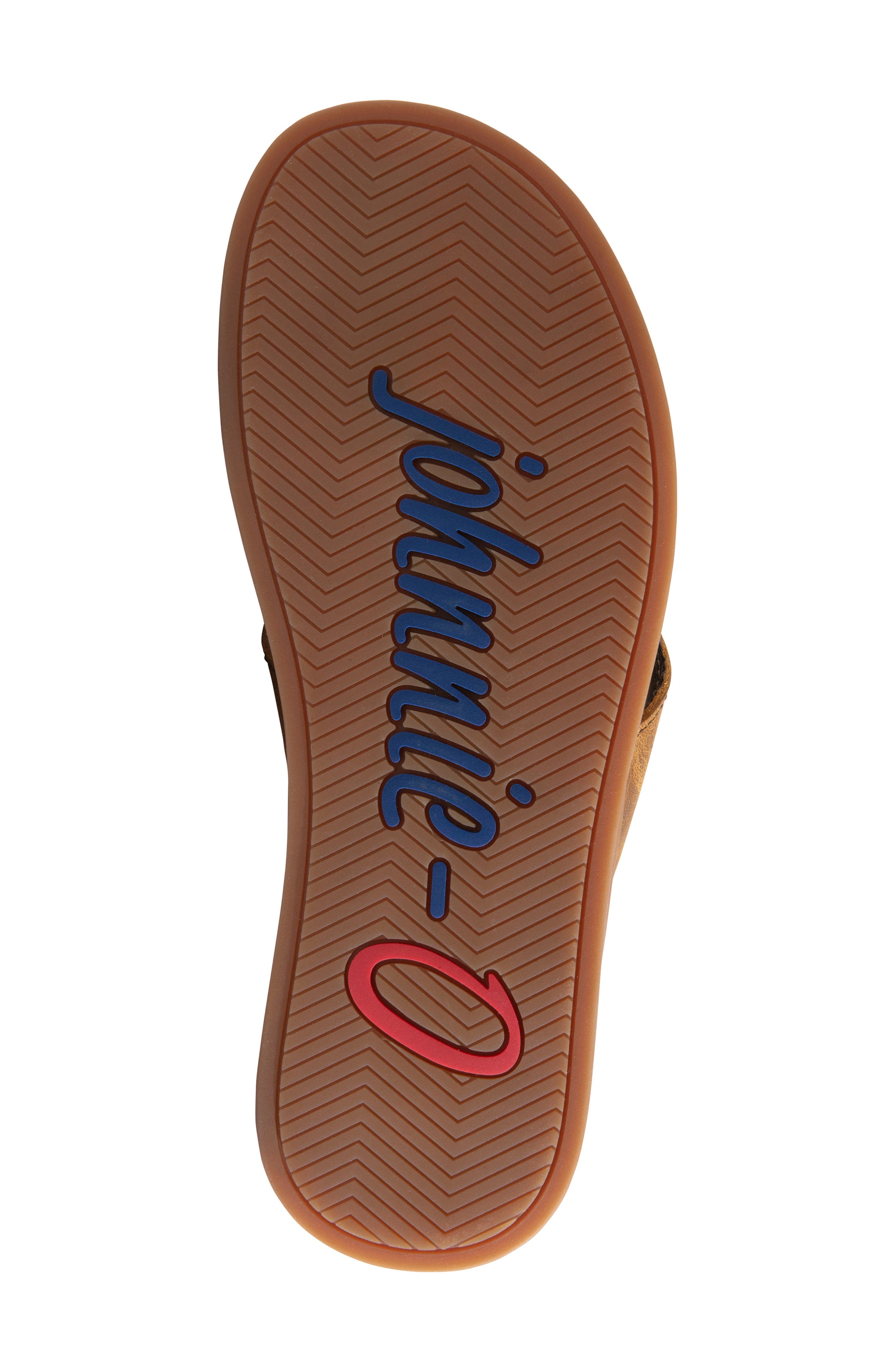 johnnie-O Dockside Leather Flip Flop, Alternate, color, 