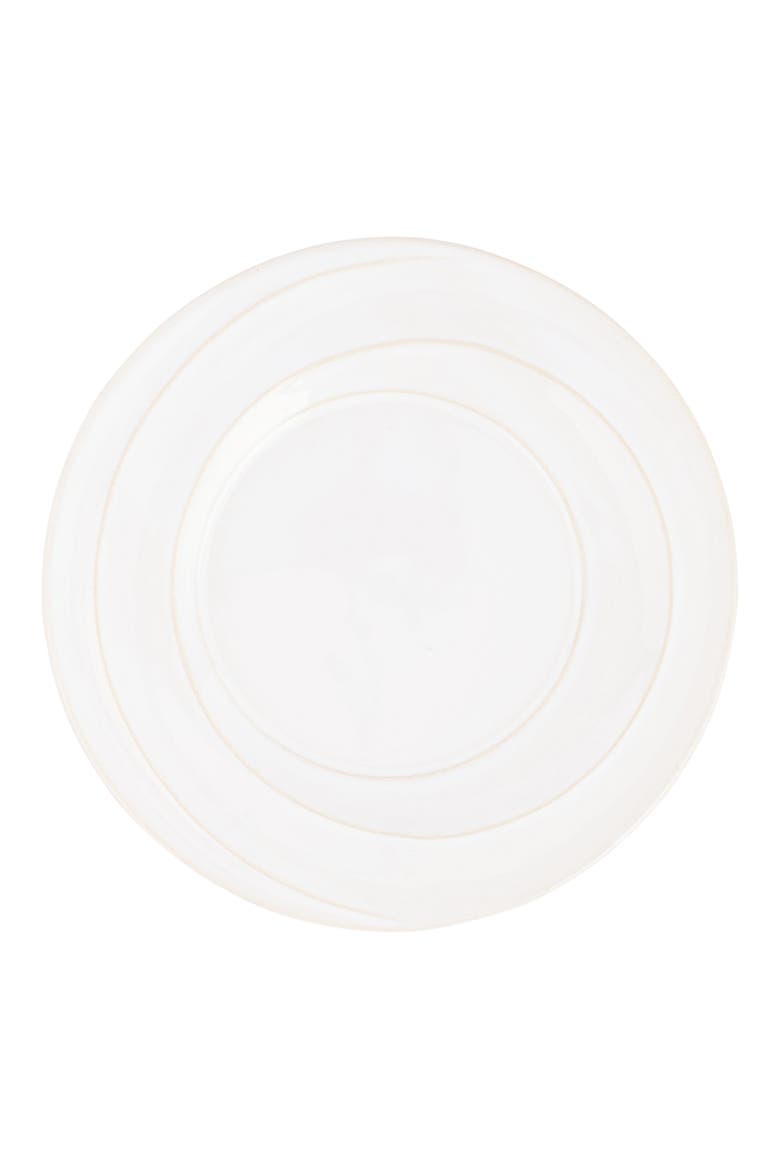 Luna Canape Plate, Main, color, WHITE