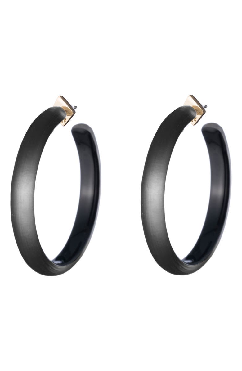 Alexis Bittar Large Lucite<sup>®</sup> Hoop Earrings, Main, color, 