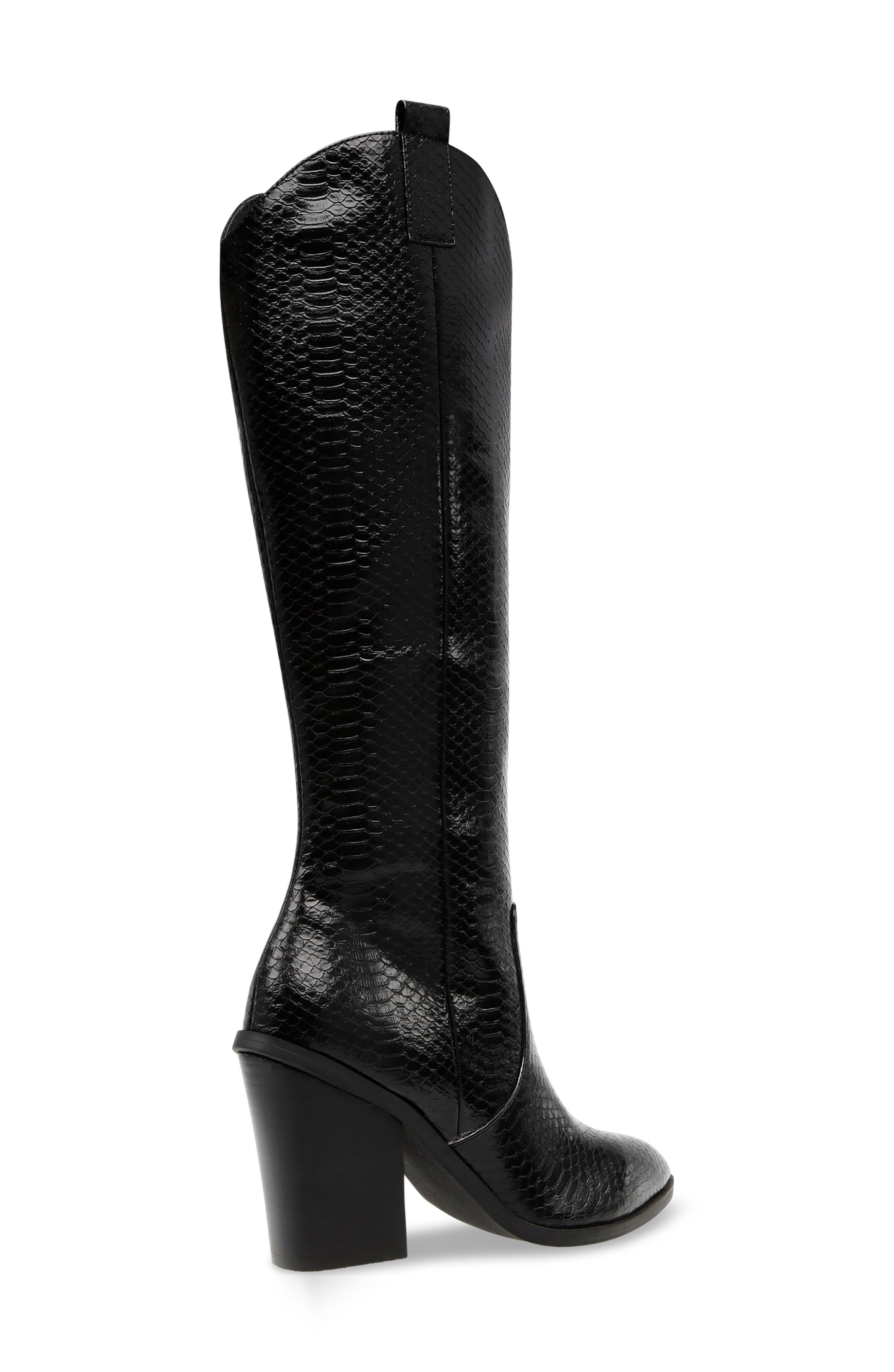 DV by Dolce Vita Nykko Snake Embossed Tall Boot, Alternate, color, 