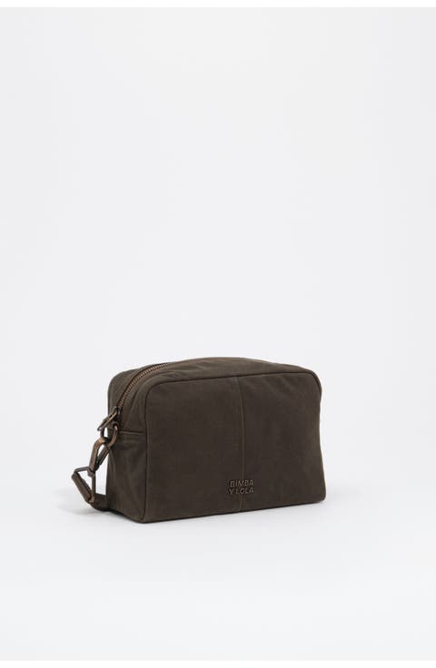 Medium Coated Crossbody Bag