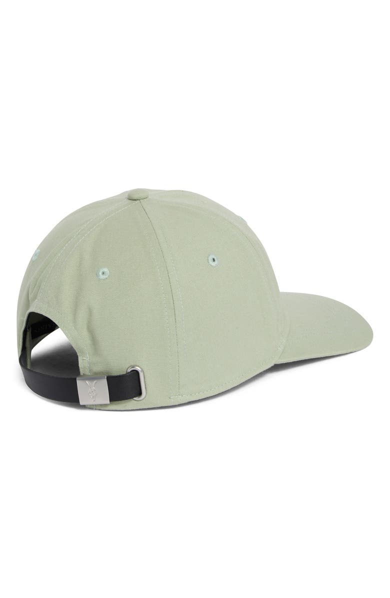 AllSaints Oppose Tonal Adjustable Baseball Cap, Alternate, color, Shamrock Green