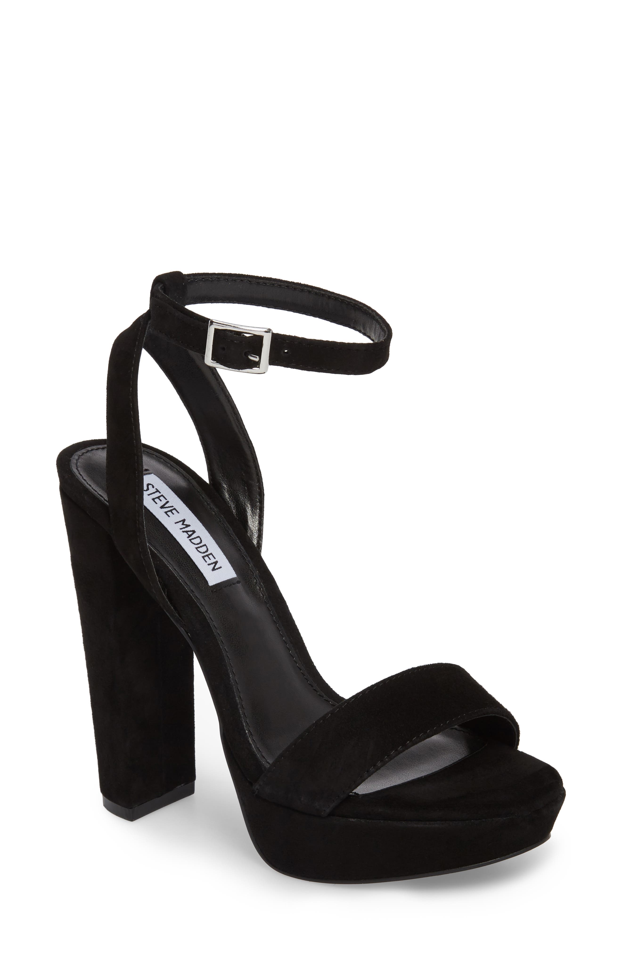 Steve Madden Insomnia Platform Ankle Strap Sandal, Main, color, 