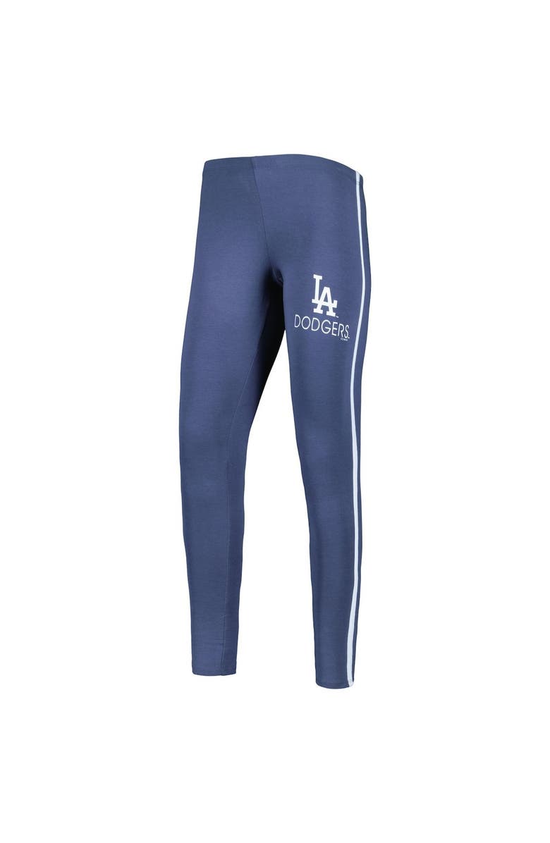 CONCEPTS SPORT Women's Concepts Sport Charcoal/White Los Angeles Dodgers Sonata T-Shirt & Leggings Sleep Set, Alternate, color, 