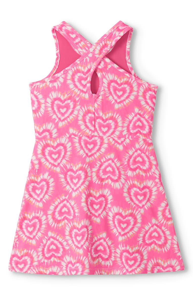 Hatley Kids' Candy Hearts Active A-Line Dress, Alternate, color, Pink