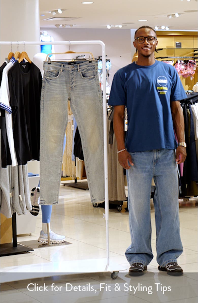 P001 Fade Down Skinny Jeans, sales video thumbnail